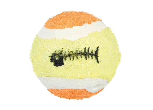 Trixie 6er-Set Spielbälle für Katzen - Hochwertige Spielzeuge für Katzen zum Toben und Spielen