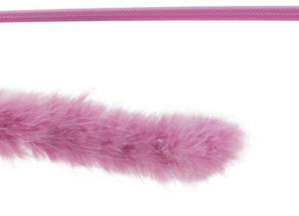 Trixie Spielangel XXL mit Federboa - Katzenangel bunt 65cm