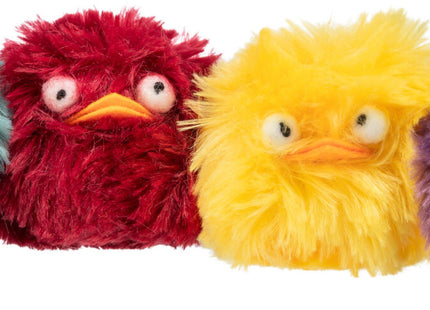 Trixie Rasselball - Plüsch, 18 Stück, ø 6 cm