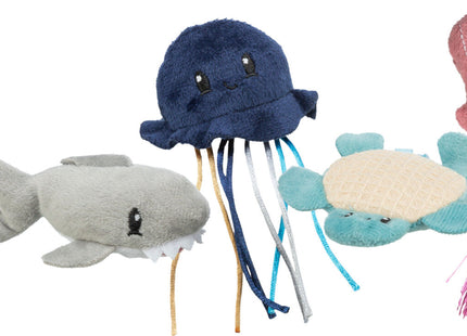 Trixie Meerestiere - Plüschspielzeug mit Katzenminze
