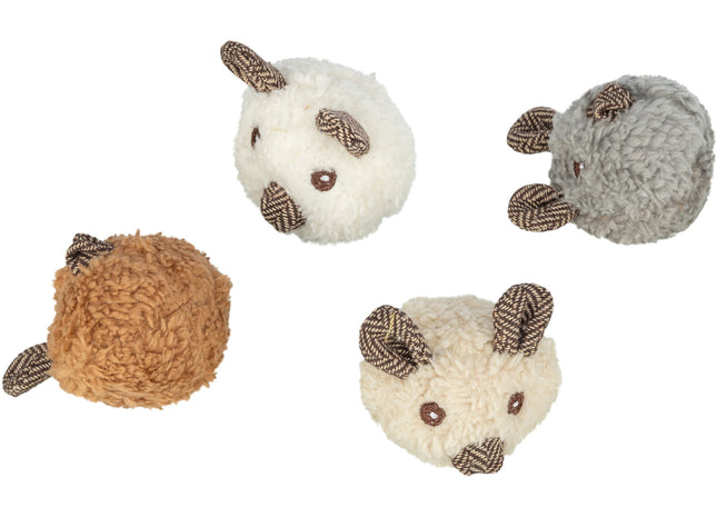 Trixie Plüschbär - Katzenminze, diverse Designs, 8cm