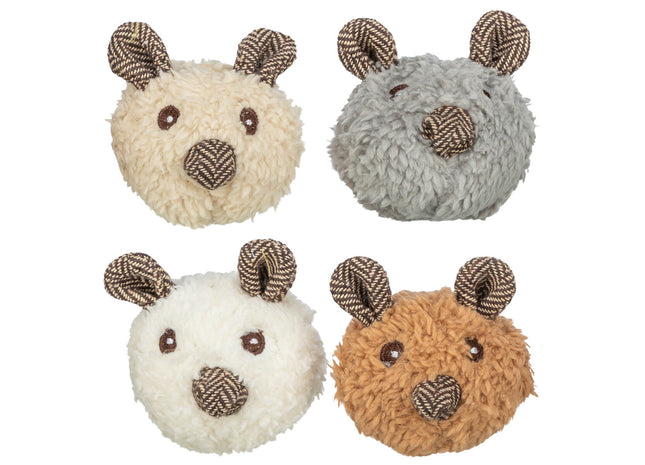 Trixie Plüschbär - Katzenminze, diverse Designs, 8cm