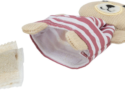 Trixie Bär – Stoffspielzeug mit Katzenminze 12cm