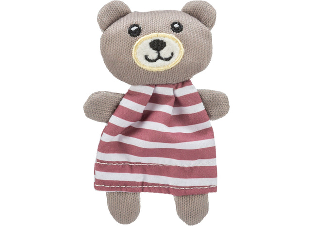 Trixie Bär – Stoffspielzeug mit Katzenminze 12cm