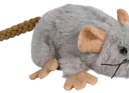 Trixie Spielmaus - grau, 7cm Plüsch mit Catnip