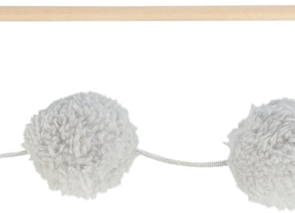 Trixie Spielangel mit 3 Bällen - 50cm, bunt