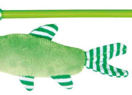 Trixie Spielangel mit Fisch - Katzenspielzeug 42cm