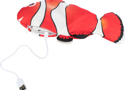 Trixie Zappelfisch - Stoffspielzeug mit Katzenminze 26cm