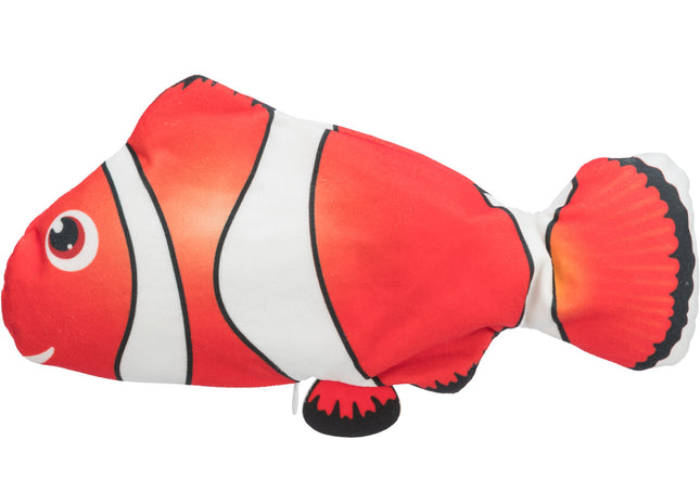 Trixie Zappelfisch - Stoffspielzeug mit Katzenminze 26cm