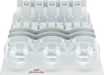 Trixie Cat Activity Fun Board XXL - Spielbrett hellgrau