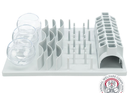 Trixie Cat Activity Fun Board XXL - Spielbrett hellgrau