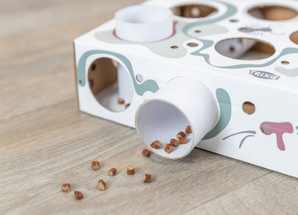 Trixie Cat Activity Paws'n'Treats Box - Pappe, 35×7×20cm