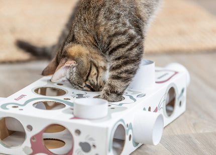 Trixie Cat Activity Paws'n'Treats Box - Pappe, 35×7×20cm