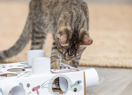 Trixie Cat Activity Paws'n'Treats Box - Pappe, 35×7×20cm