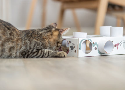 Trixie Cat Activity Paws'n'Treats Box - Pappe, 35×7×20cm