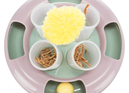 Trixie Junior Snack & Play - Katzenspielzeug ø18cm grün