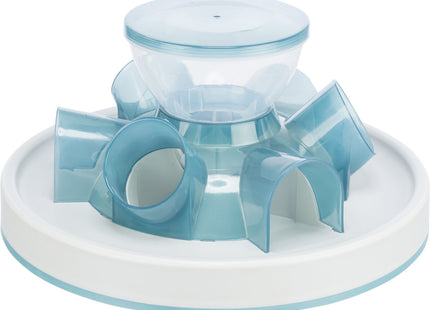 Trixie Cat Activity Tunnel Feeder - Katzenfutterspender, grün