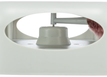 Trixie Turning Feather - Katzenspielzeug, hellgrau, ø22cm