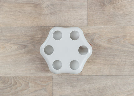 Trixie Turning Feather - Katzenspielzeug, hellgrau, ø22cm