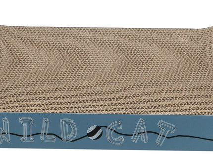 Trixie Kratzpappe Wild Cat – Katzenkratzpappe blau