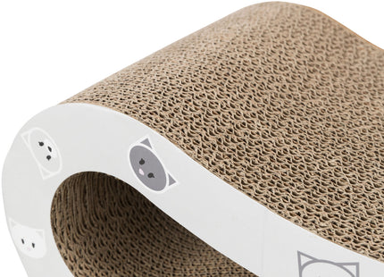 Trixie Kratzwelle Mimi - Katzenkratzmöbel grau