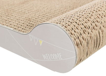 Trixie Junior Kratzpappe – hellgrau, 38×6×18 cm