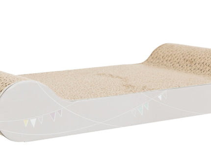 Trixie Junior Kratzpappe – hellgrau, 38×6×18 cm