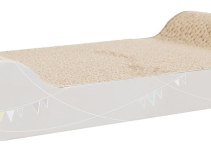 Trixie Junior Kratzpappe – hellgrau, 38×6×18 cm