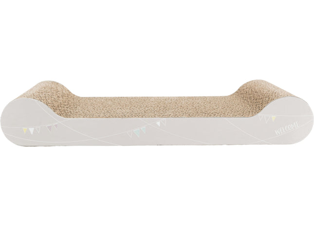 Trixie Junior Kratzpappe – hellgrau, 38×6×18 cm