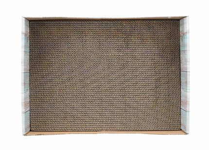 Trixie Kratzbett - Pappe, Katzenminze, türkis, 45×12×33cm