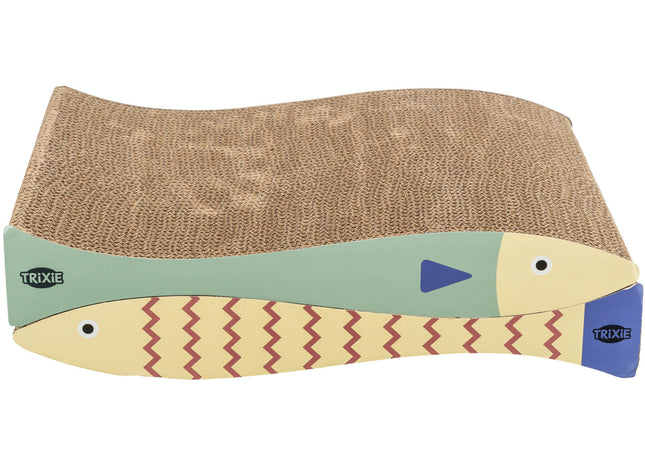 Trixie Kratzpappen Fisch - 2er Set mit Katzenminze