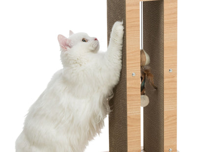 Trixie Kratzsäule - Kratzpappe MDF Jute 62 cm