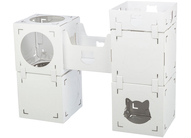 Trixie Casa Cara - Katzenmöbel Set, weiss, Pappe