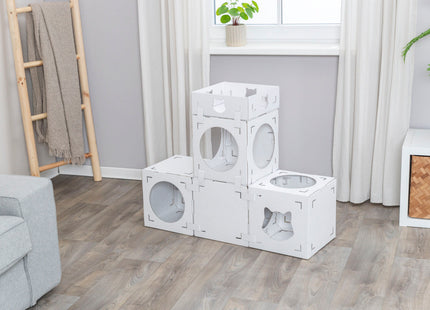 Trixie Casa Cara - Katzenmöbel Set, weiss, Pappe