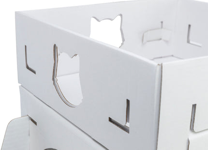 Trixie Casa Cara - Katzenmöbel Set, weiss, Pappe