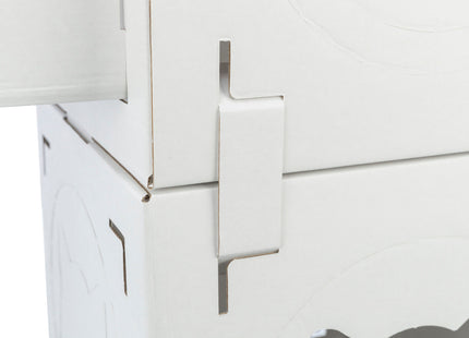 Trixie Casa Cara - Katzenmöbel Set, weiss, Pappe