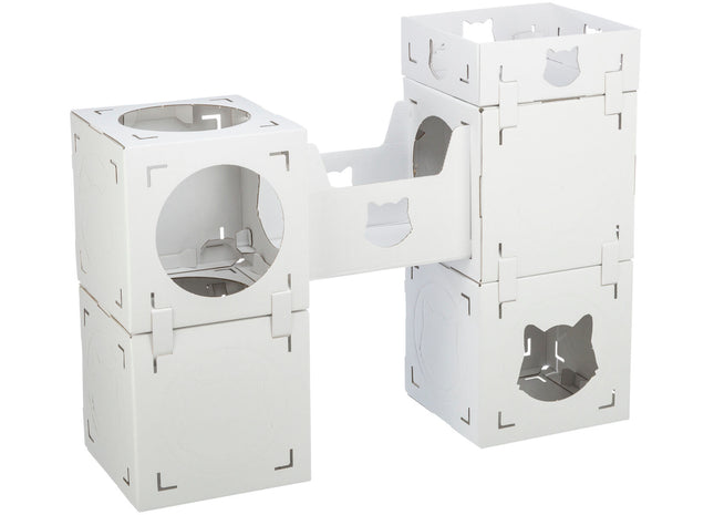 Trixie Casa Cara - Katzenmöbel Set, weiss, Pappe