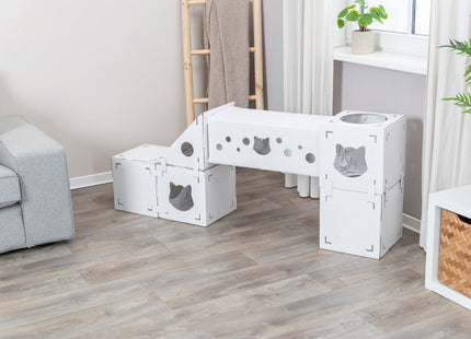 Trixie Finca Felice - Katzenmöbel aus Pappe, weiss