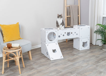 Trixie Finca Felice - Katzenmöbel aus Pappe, weiss