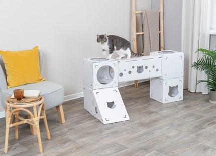 Trixie Finca Felice - Katzenmöbel aus Pappe, weiss