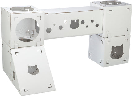 Trixie Finca Felice - Katzenmöbel aus Pappe, weiss