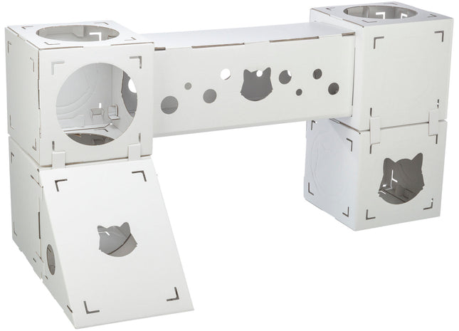 Trixie Finca Felice - Katzenmöbel aus Pappe, weiss