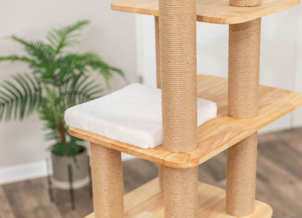 Trixie Kratzbaum Thiago - Naturholz, 147 cm hoch