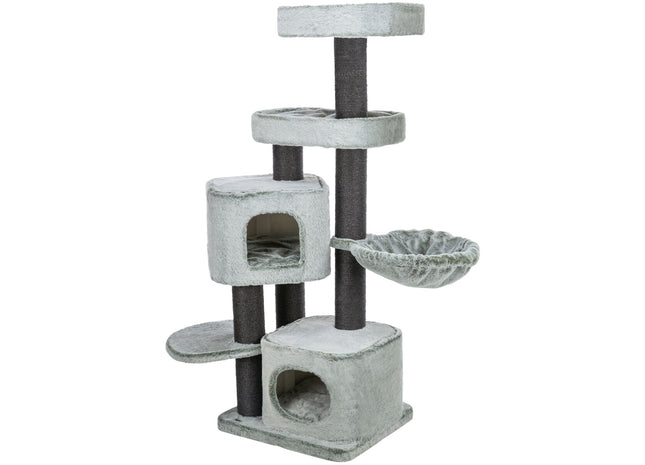 Trixie Kratzbaum Miguel – Katzenbaum grün-weiss 146 cm