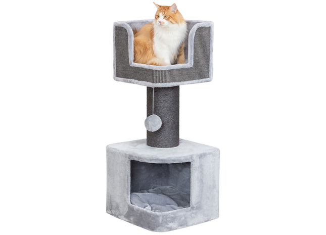 Trixie Kratzbaum XXL Ava II – Grau, 112 cm hoch