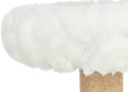 Trixie Kratzbaum Mirella – kompakt, weiss, 55 cm