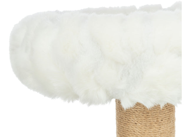 Trixie Kratzbaum Mirella – kompakt, weiss, 55 cm