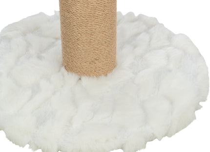 Trixie Kratzbaum Mirella – kompakt, weiss, 55 cm
