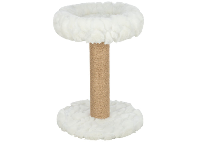 Trixie Kratzbaum Mirella – kompakt, weiss, 55 cm
