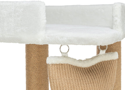 Trixie Kratzbaum Active - Katzenkratzbaum, weiss, 150 cm